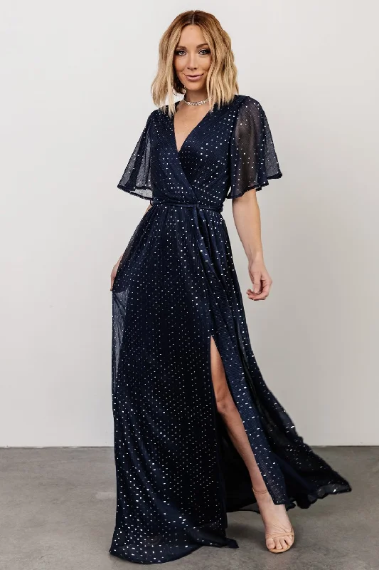 Best Deals Of The Season Grace Sparkle Gown | Navy