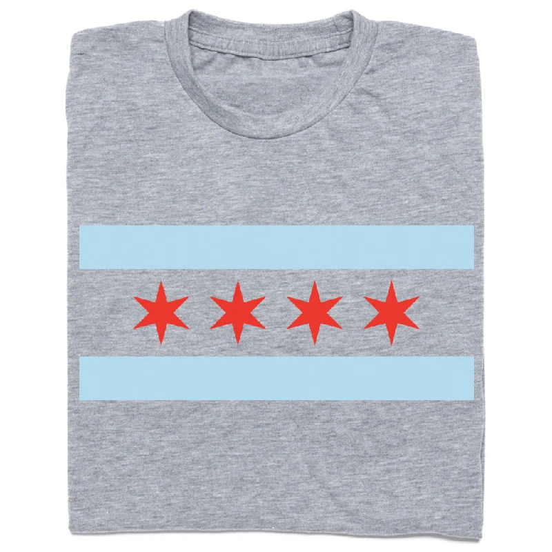 Women's Casual Wear Outfit Chicago Flag Stars