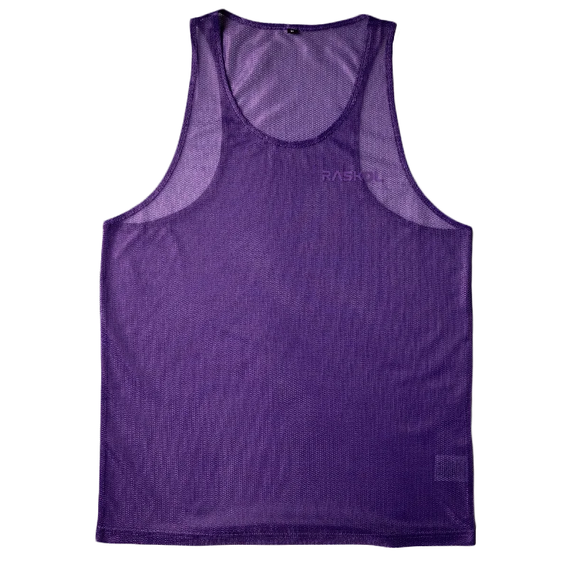 Women's Travel Attire RASKOL Purple MESH Tank Top (LIMITED EDITION)