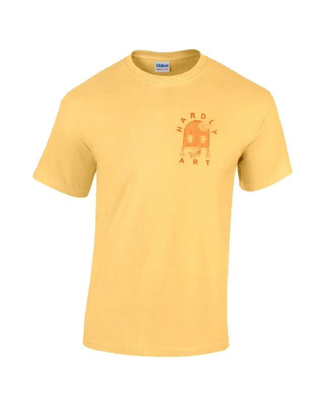 Chic And Edgy Spring/Summer 2022 Yellow T-Shirt