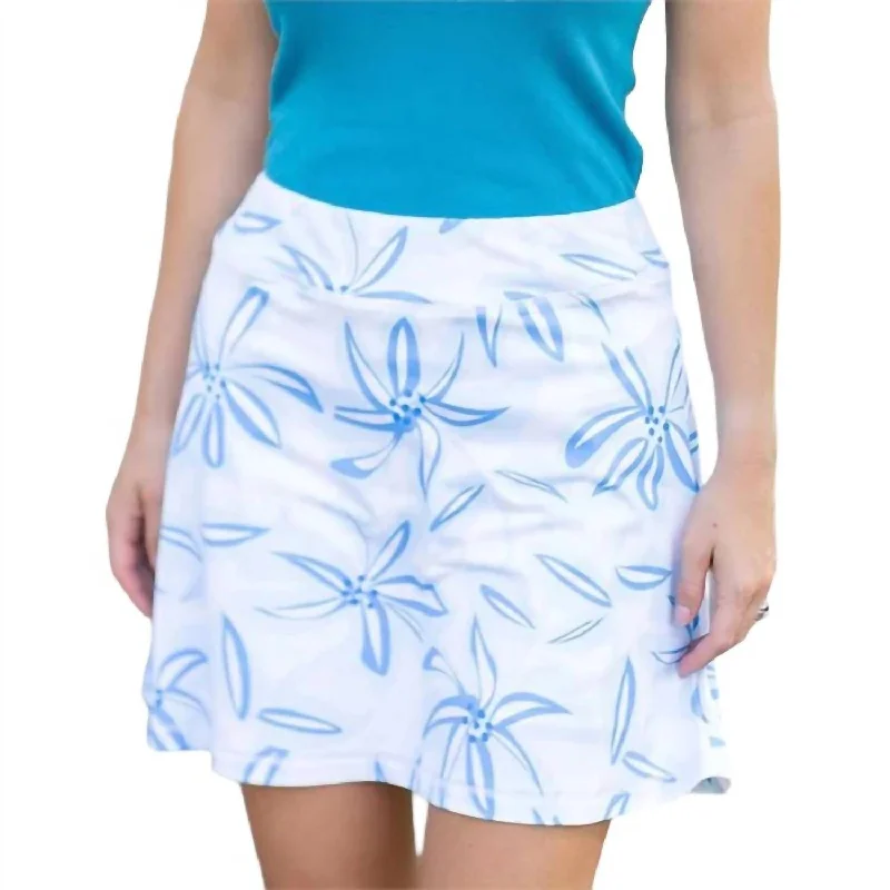 Women's Office Clothing Hamptons Skort Upf 50 In Tiki Time