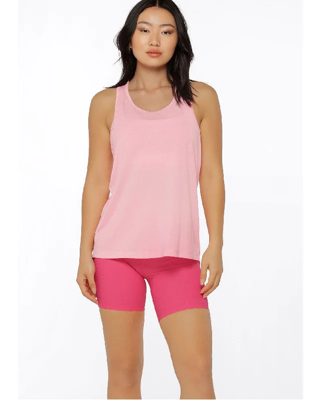 Women's Evening Clothes Lorna Jane Keep it Cool Active Tank - Hot Fuschia