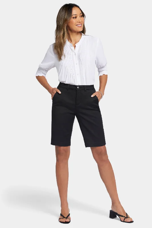 Formal Clothing For Women Bermuda Shorts - Black