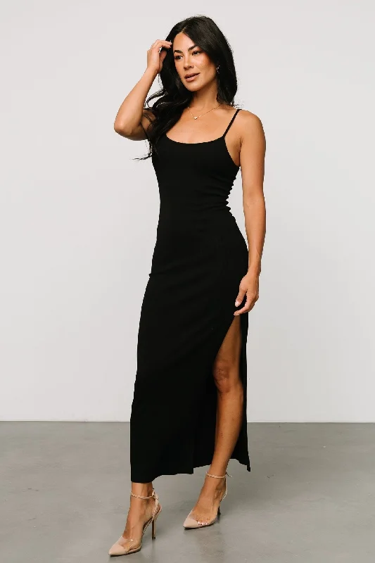 Affordable Trendy Clothes For Women Kade Bodycon Tank Dress | Black