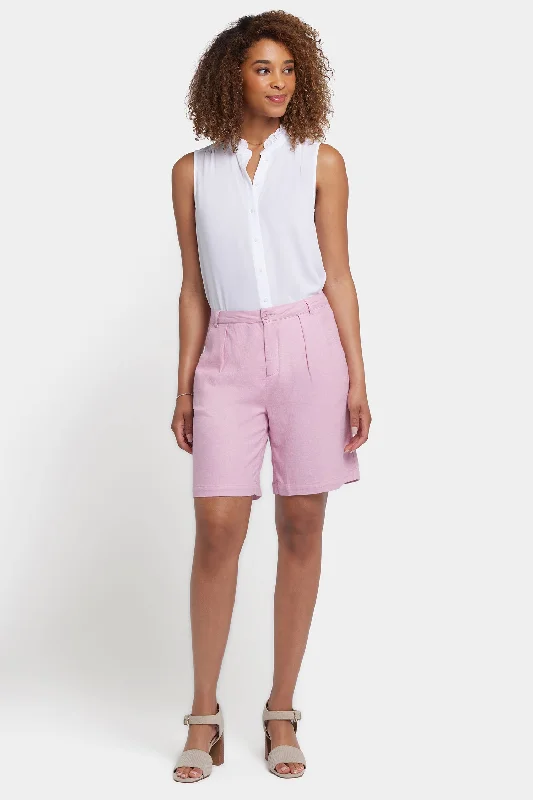 Women's Tailored Outfit Relaxed Shorts  - Pink Nectar