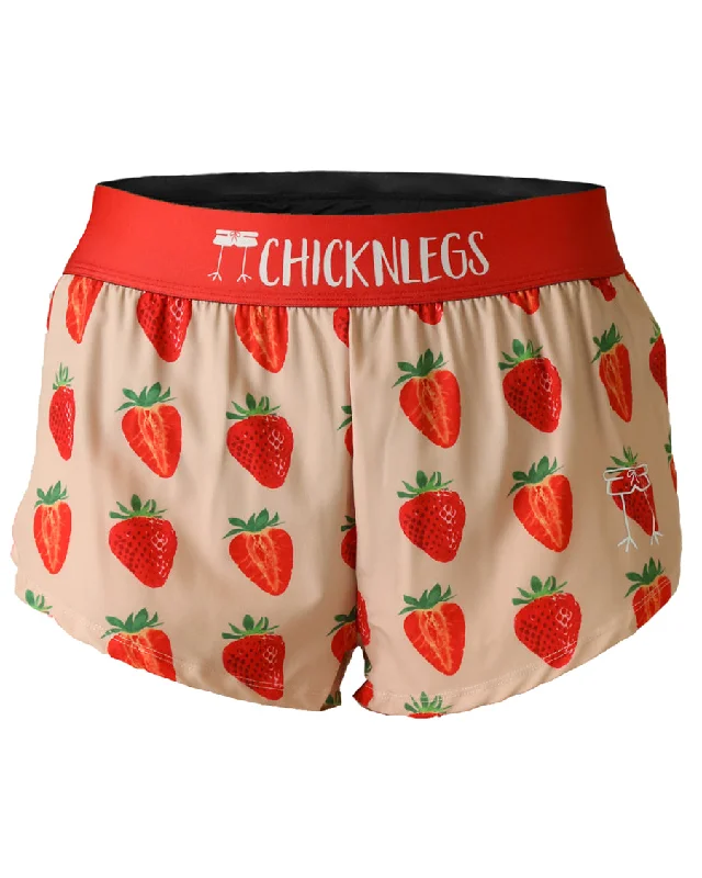 Women's Clothing For Outdoor Events Women's Strawberry Szn 1.5" Split Shorts