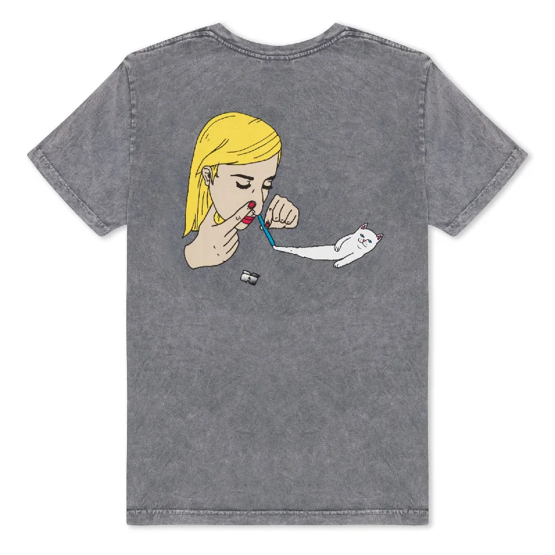 Refined Fashion Sale Coco Nermal Tee (Grey Mineral Wash)