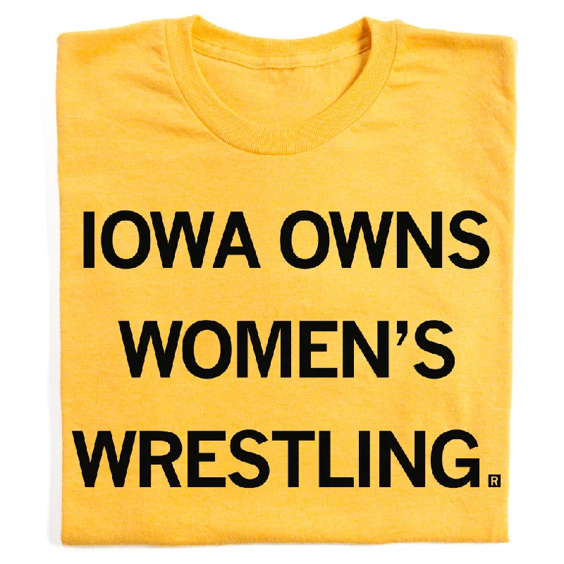 Women's Athletic Outfit Iowa Owns Women's Wrestling