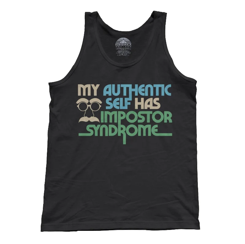 Sale Event, Prices Rock Unisex My Authentic Self Has Impostor Syndrome Tank Top