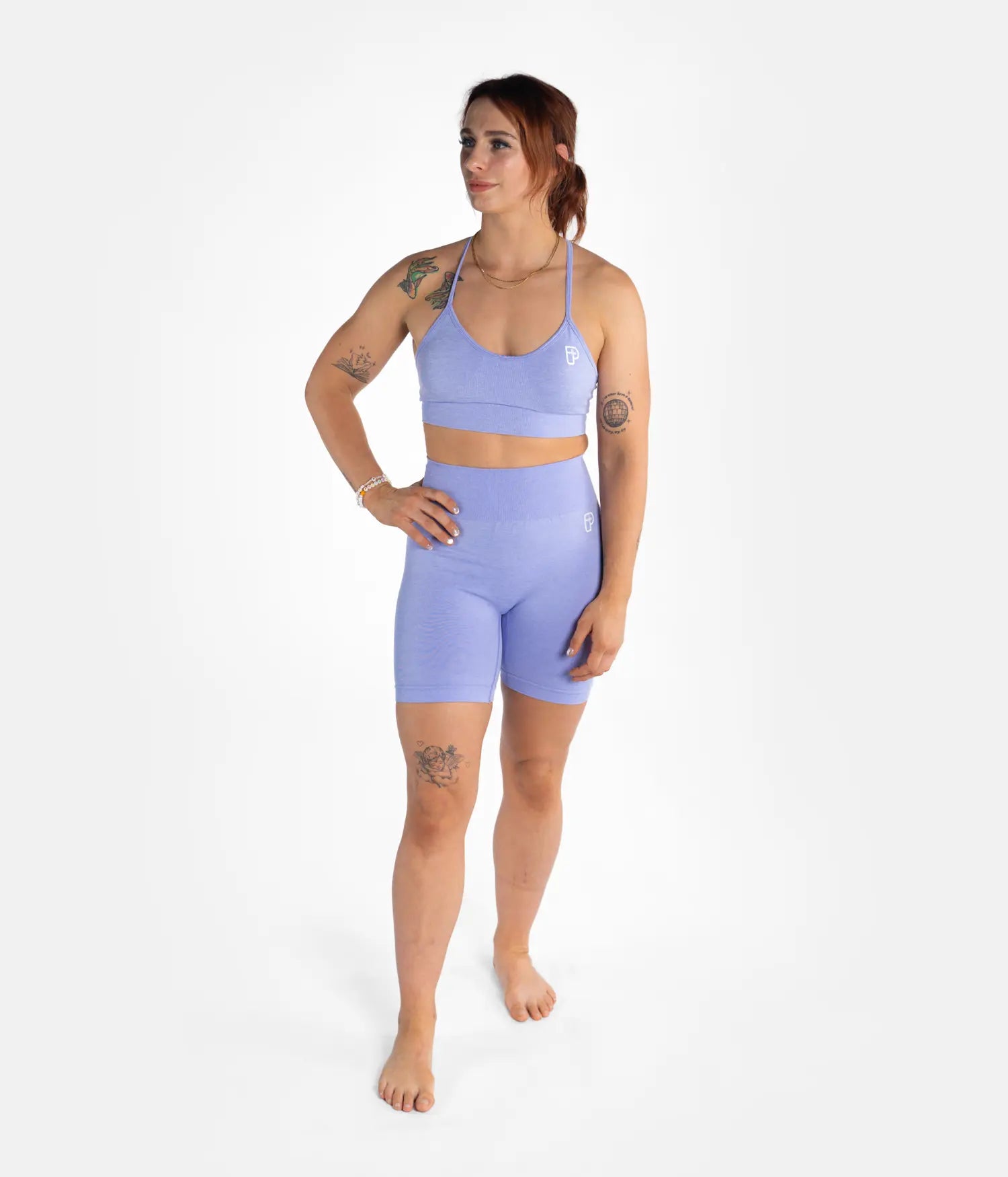 Women's Elegant Apparel Eira Women's Seamless Shorts - Lilac