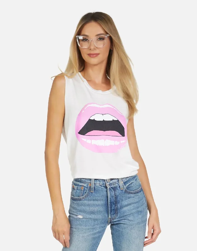 Exclusive Designer Style Deals Kel X Pink Open Lip