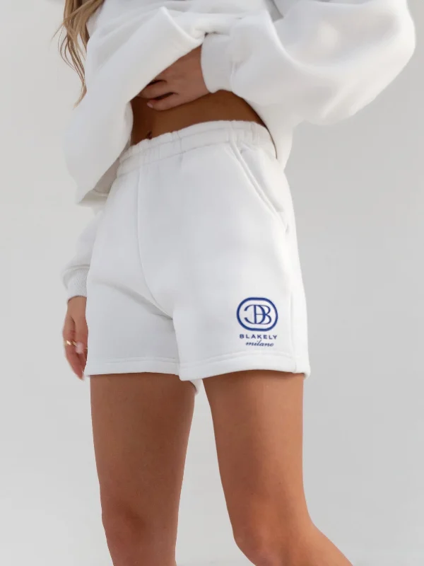 Women's Clothes For Outdoor Events Milano Jogger Shorts - Flat White