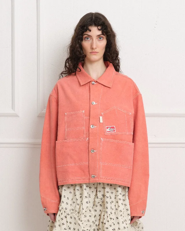 Women's Everyday Garments Station Jacket - Ancient Pink Wonky-Wear