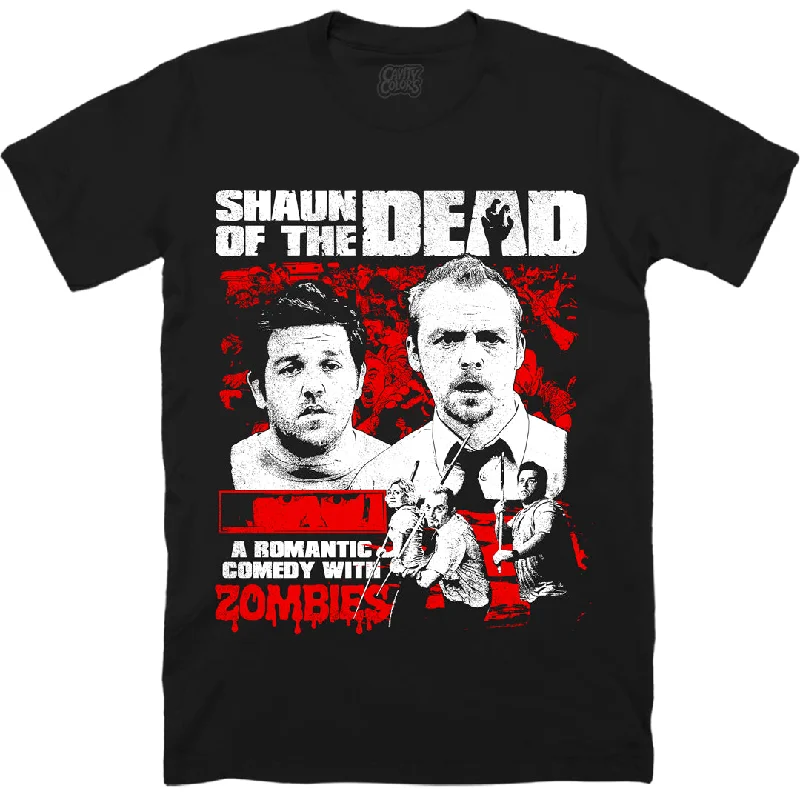 Women's Clothes And Garments SHAUN OF THE DEAD: A ROMANTIC COMEDY - T-SHIRT