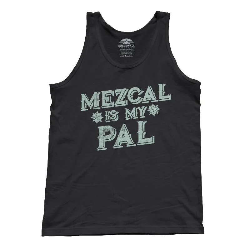 Chic Women's Outfit Unisex Mezcal is My Pal Tank Top - Cinco De Mayo Mexican Drinking