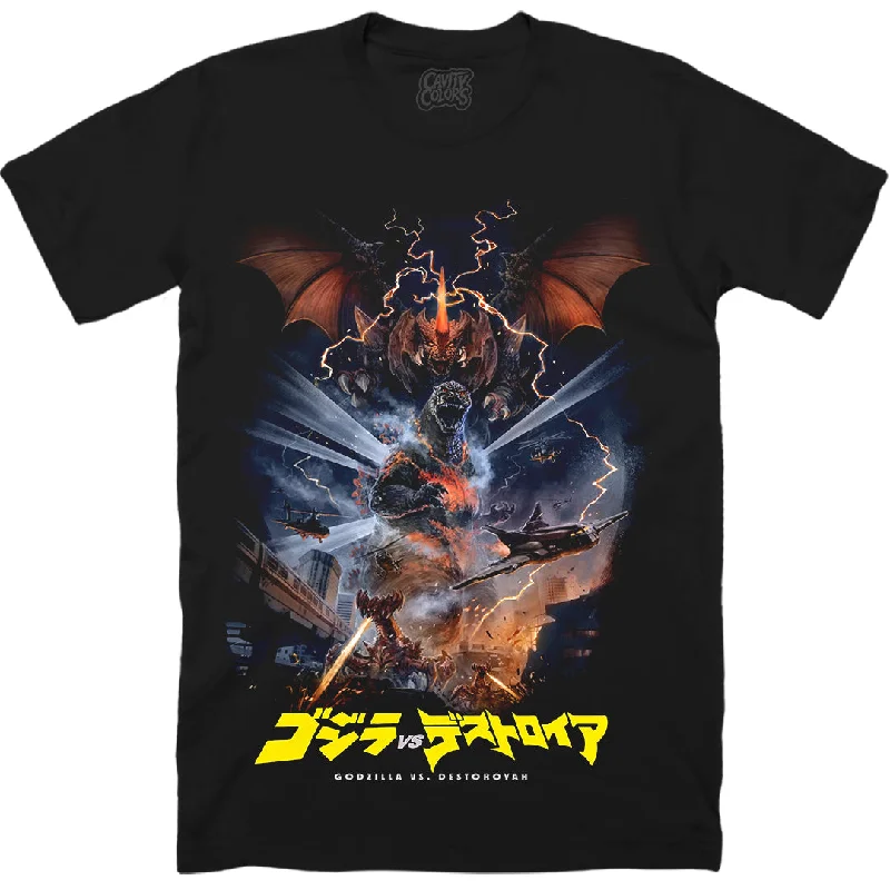 Charming Everyday Clothing For Women GODZILLA VS. DESTOROYAH - T-SHIRT