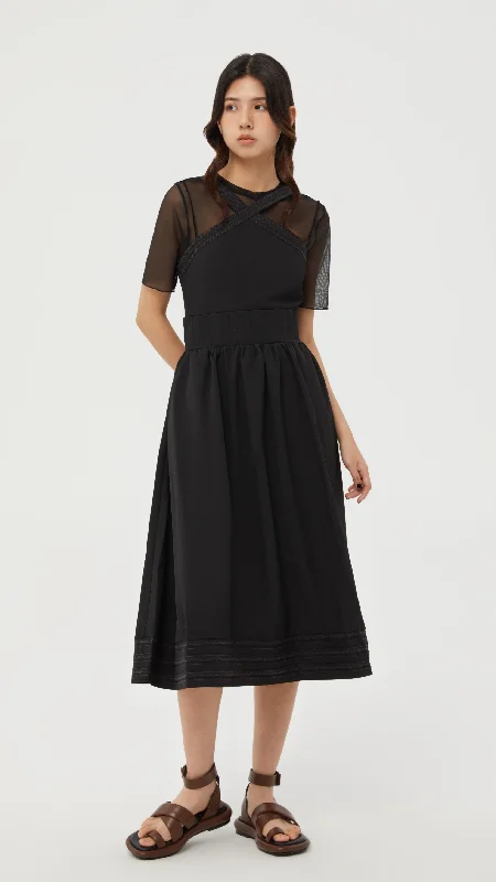 Special Offers You Can't Miss Hatler Neck Dress