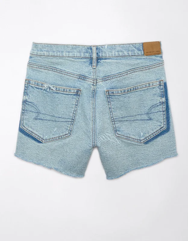 Must-Have Style Discounts AE Strigid 4" Perfect Ripped Denim Short