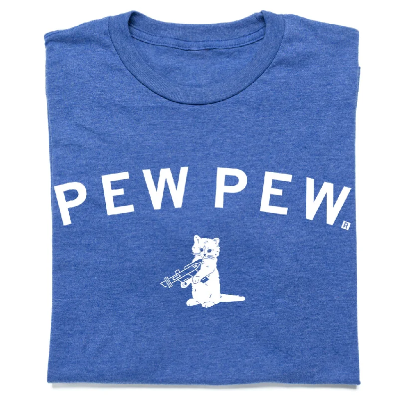 Premium Style Offers Pew Pew Curved Logo