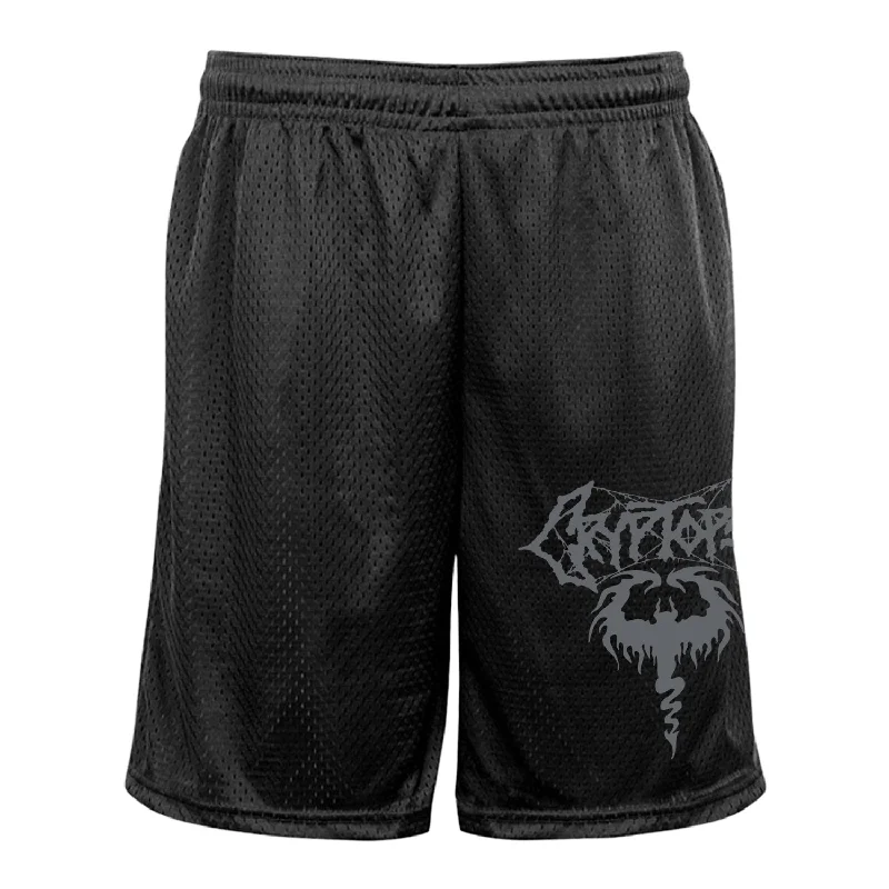 Vintage Clothing For Women Cryptopsy "Bat Crest" Shorts