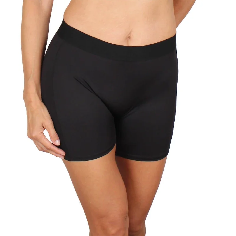 Women's Seasonal Attire Women's Boxer Brief In Black