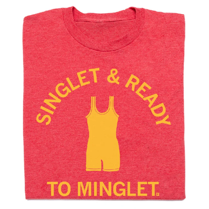 Fall Sale, Prices Drop Singlet & Ready To Minglet Red & Gold