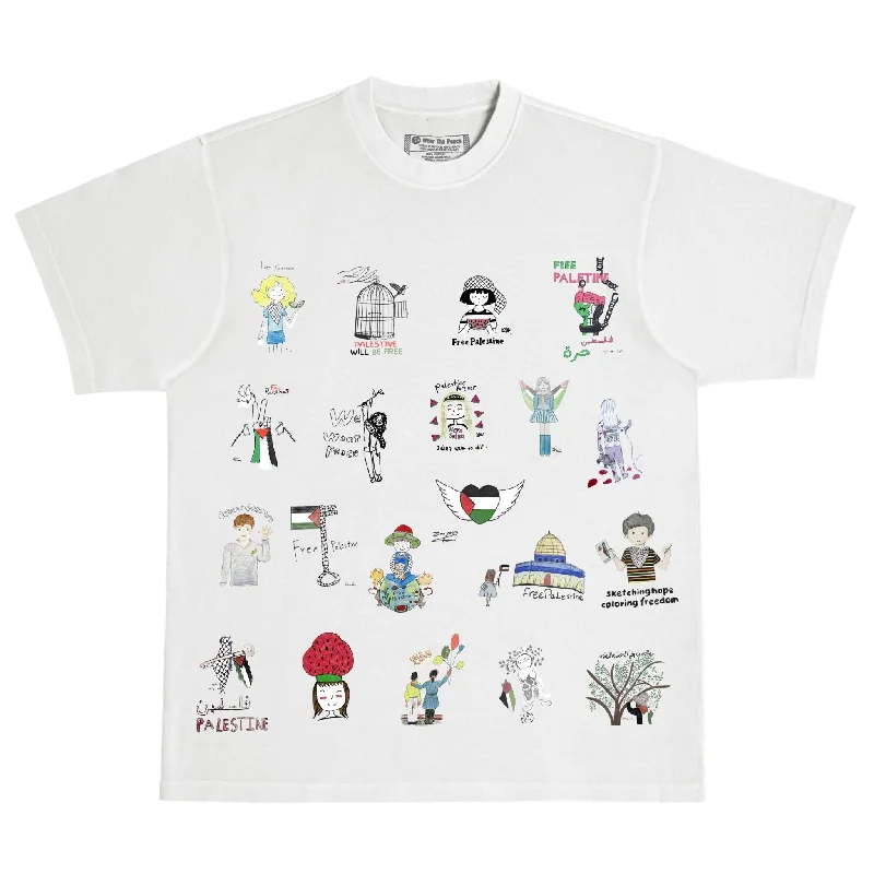 Athleisure Style Sale Children Of Gaza Art Heavyweight Tee