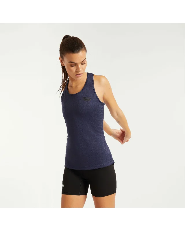 Timeless Women's Apparel Pressio Perform Singlet - Navy