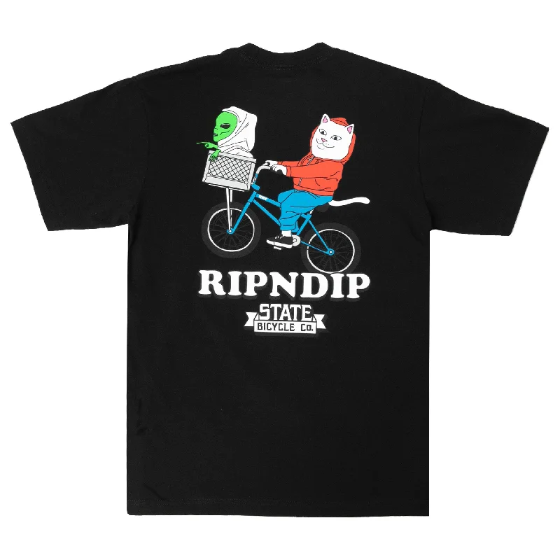 Classic Women's Clothing Styles State Bicycle Co. x Ripndip Tee (Black)