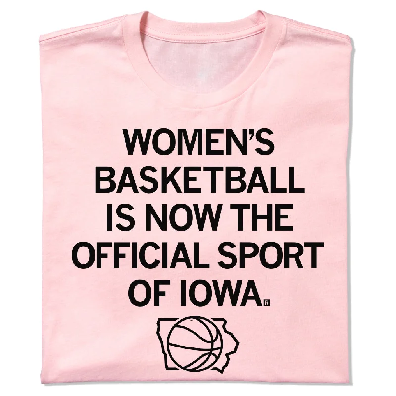 Flash Sale Now Women's Basketball: Official Sport of Iowa Pink