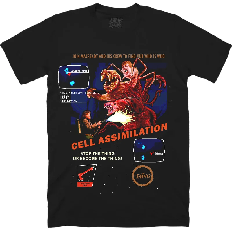 Women's Holiday Clothing THE THING: RETRO VIDEO GAME - T-SHIRT