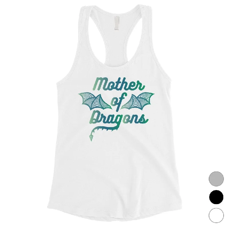 Women's Everyday Garments Mother Of Dragons Womens Cute Mother's Day Tank Top Best Mom Gifts