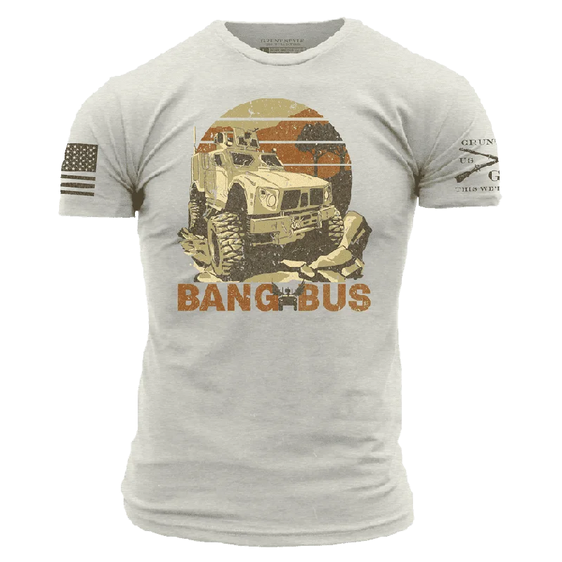 Women's Contemporary Clothing Bang Bus T-Shirt - Sand