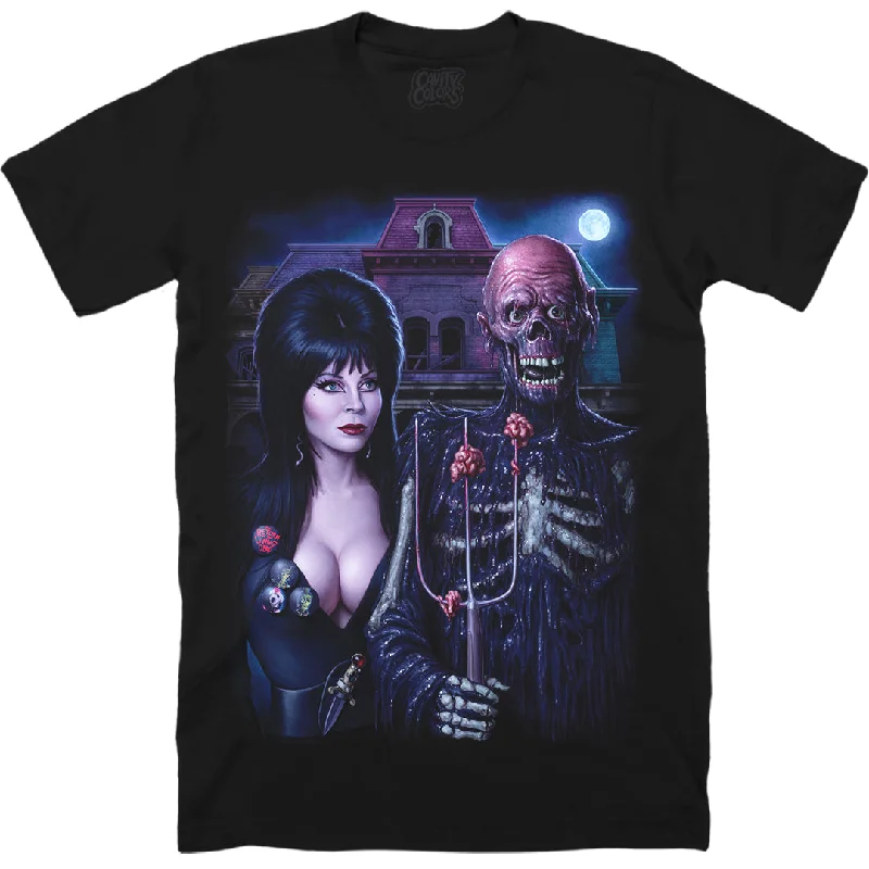 Women's Seasonal Wardrobe Clothing ELVIRA MEETS TARMAN - T-SHIRT