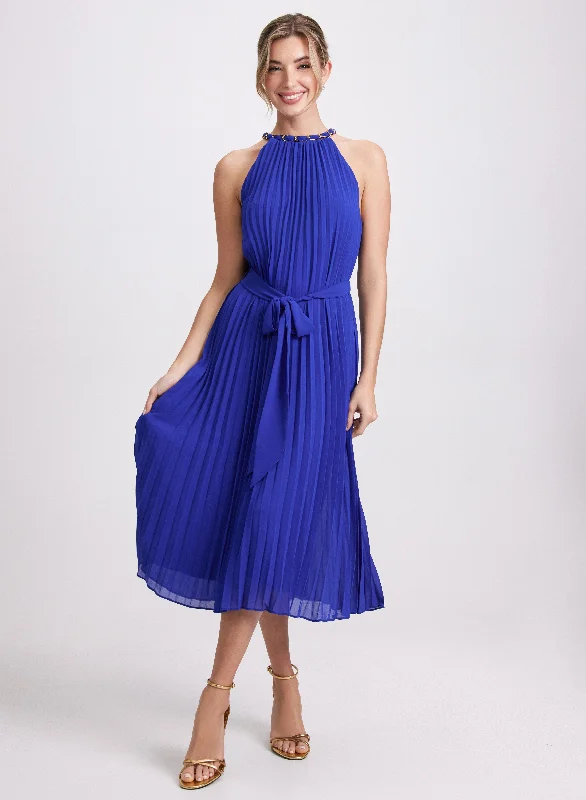 Exclusive Deals For This Week Only Chain Link Halter Neck Dress